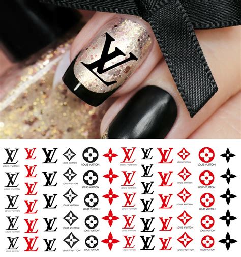 louis vuitton press on nails|louis vuitton nail art decals.